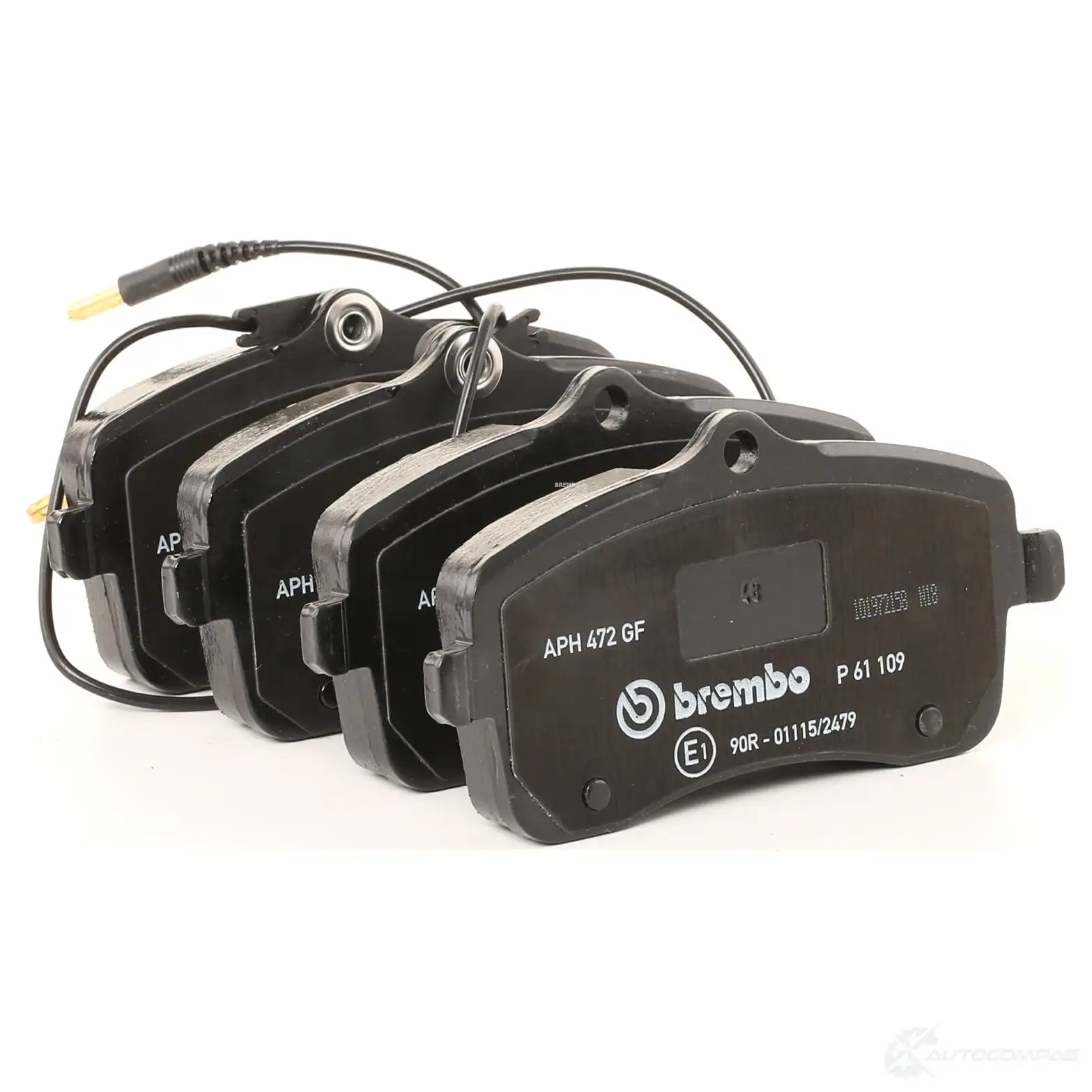 Тормозные колодки дисковые, комплект BREMBO 24 175 P 61 109 WOF3U2Z 800772 - Изображение 1