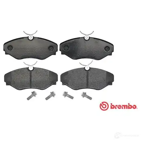 Тормозные колодки, комплект BREMBO p68055 T8BHF 800882 2 4971 изображение 2