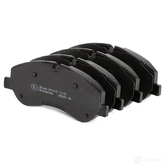 Тормозные колодки дисковые, комплект BREMBO D17879014 800076 P 24 152 256 02 изображение 2