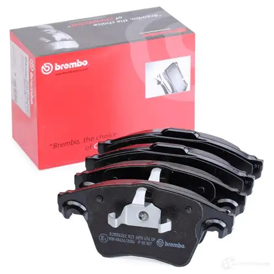 Тормозные колодки дисковые, комплект BREMBO 2346 7 801167 P 85 107 23747 изображение 1