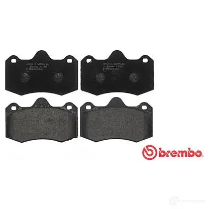 Тормозные колодки дисковые, комплект BREMBO 800306 P 47 001 D15988812 203 45 изображение 2