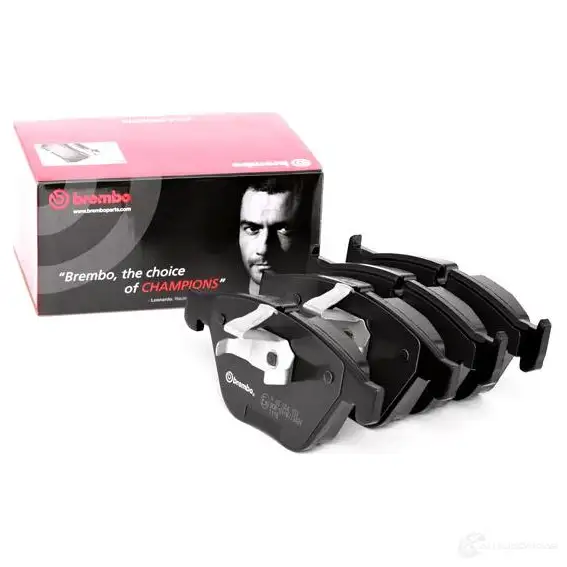 Тормозные колодки дисковые, комплект BREMBO P 06 054 799726 23313 23 312 изображение 1