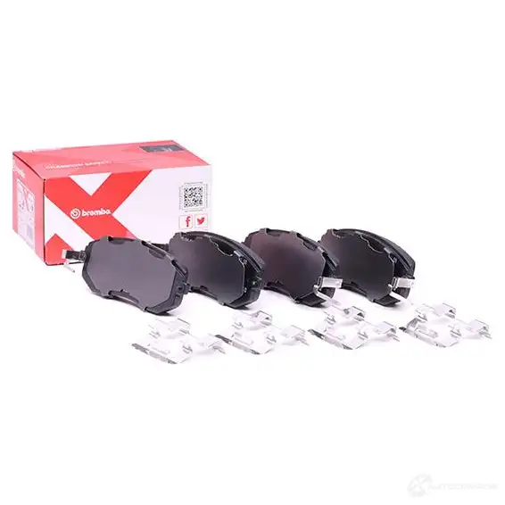 Тормозные колодки дисковые, комплект BREMBO 8020584069233 1422938849 P S20VO P 78 021X изображение 0