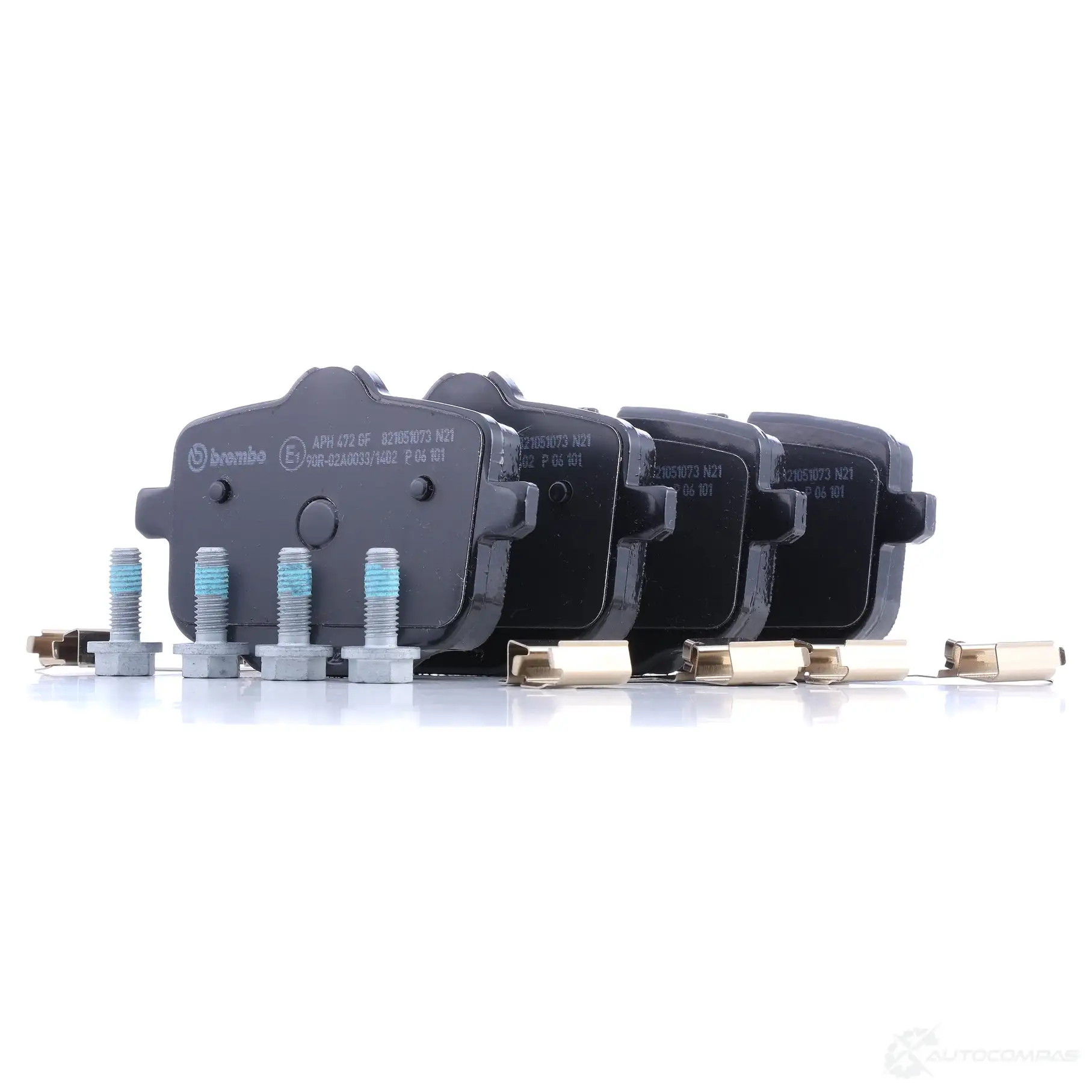 Тормозные колодки дисковые, комплект BREMBO 1210376577 25636 P 06 101 24 704 - Изображение 1