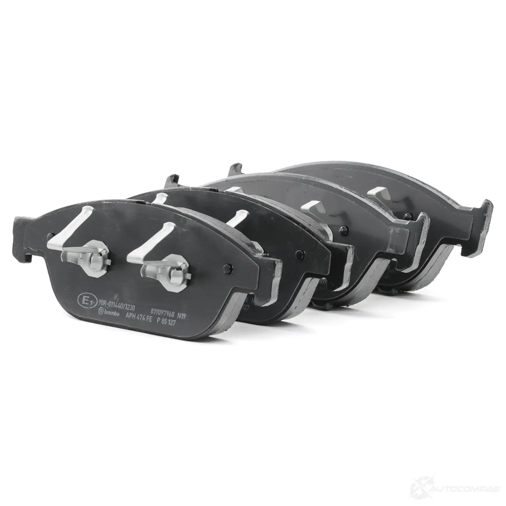 Тормозные колодки дисковые, комплект BREMBO 2 5158 P 85 127 25159 801187 - Изображение 1