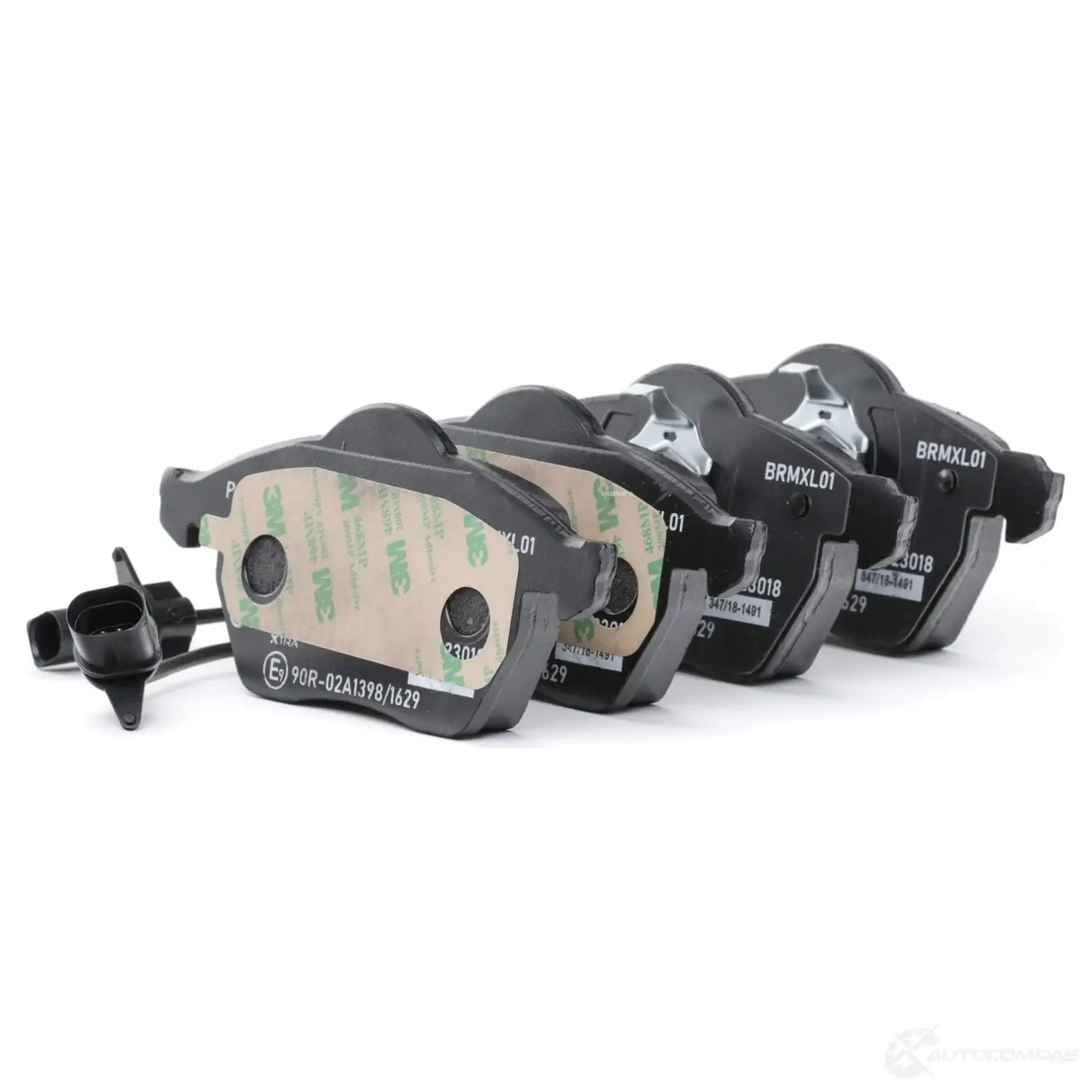 Тормозные колодки дисковые, комплект BREMBO 8020584069301 P 85 085X 1422938841 6VKX O - Изображение 1