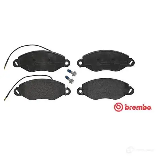 Тормозные колодки, комплект BREMBO 800562 23435 2343 4 p56042 изображение 2
