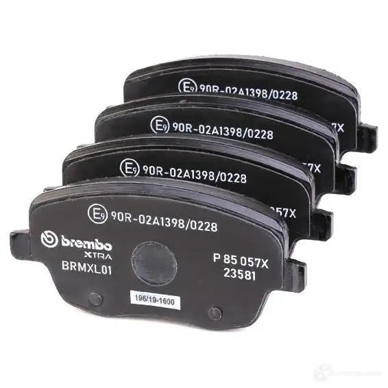 Тормозные колодки, комплект BREMBO 8020584069264 p85057x 1422938845 MRPGR 6C изображение 4