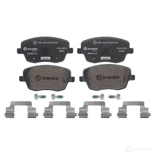 Тормозные колодки, комплект BREMBO 8020584069264 p85057x 1422938845 MRPGR 6C изображение 8