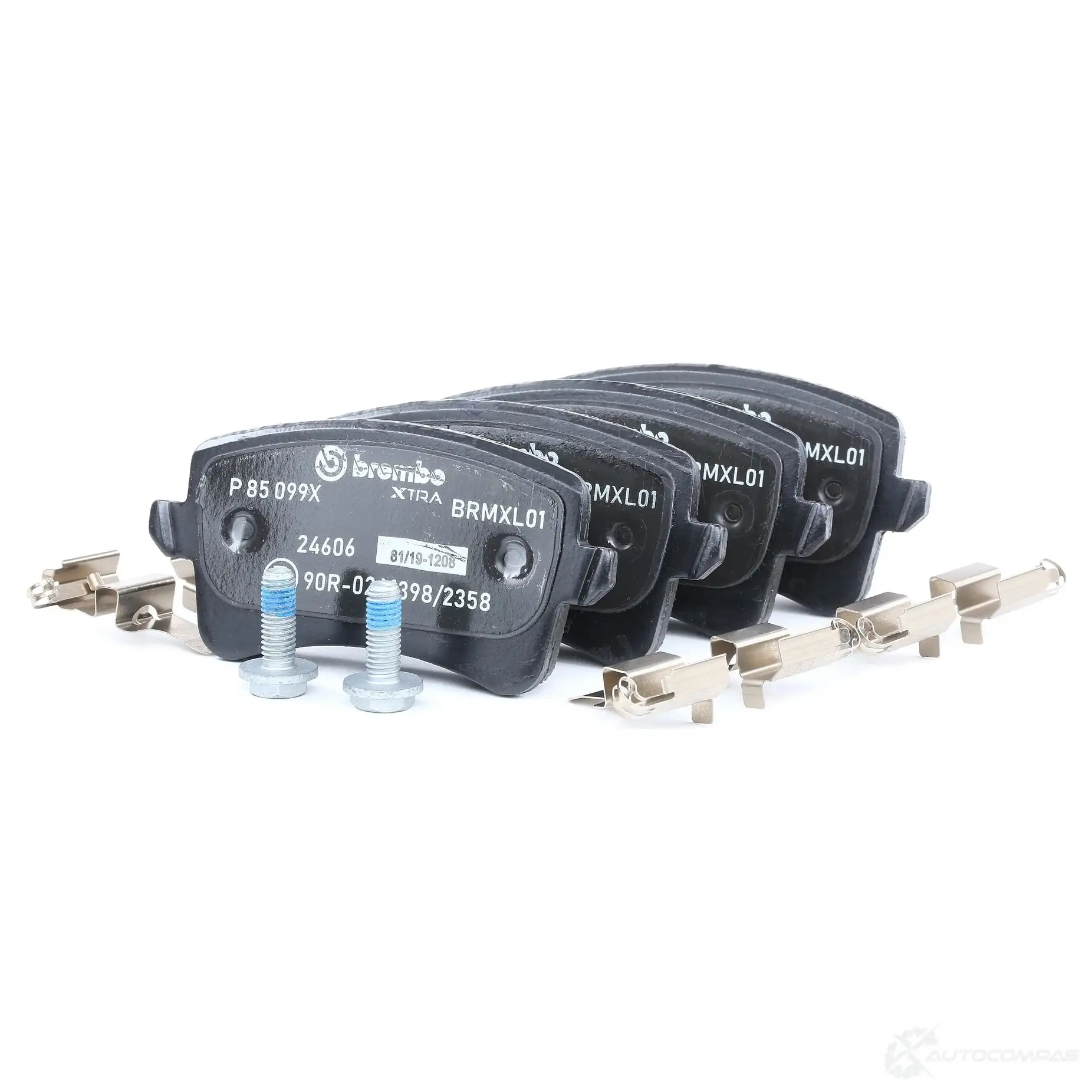 Тормозные колодки дисковые, комплект BREMBO P 85 099X 8020584069332 I4HQ O9 1422938837 - Изображение 1