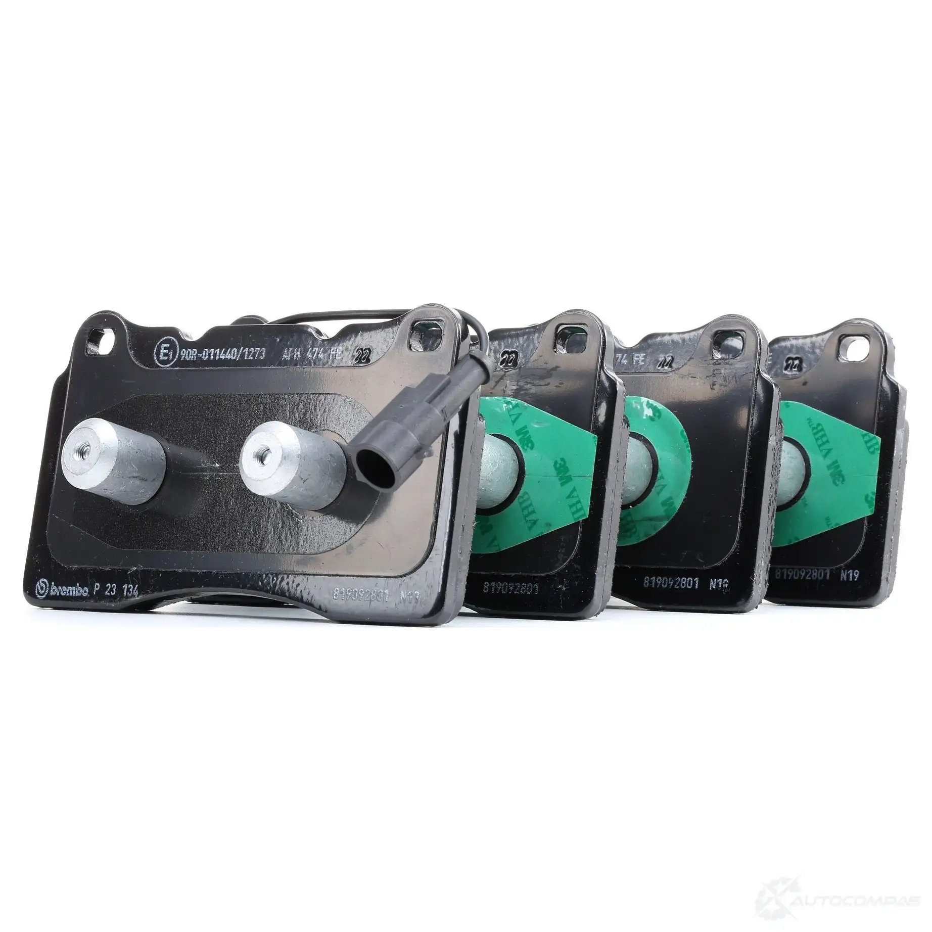 Тормозные колодки дисковые, комплект BREMBO 799962 P 23 134 23756 2 3092 - Изображение 1