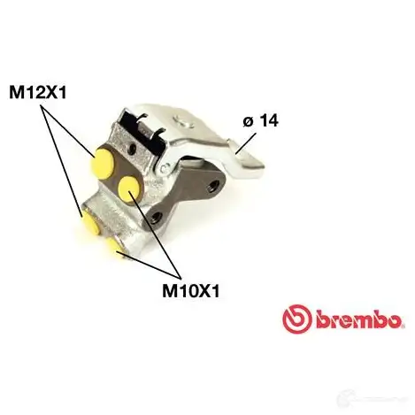 Регулятор тормозных сил (колдун) BREMBO 801310 8432509613597 R 68 008 3CL WB
