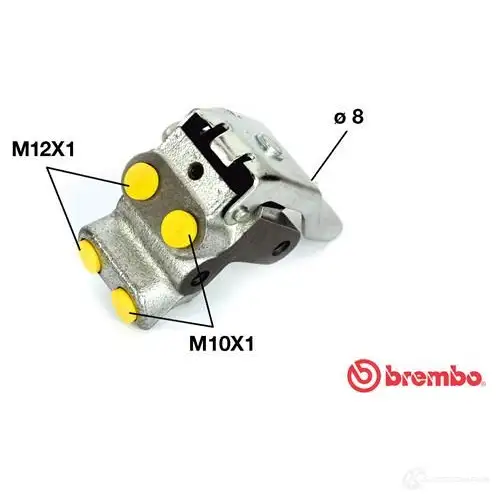 Регулятор тормозных сил (колдун) BREMBO 1UEF J 801312 R 68 010 8432509613610