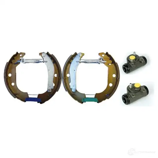 Барабанные тормозные колодки, комплект BREMBO 70IZA F 8020584076217 798701 k61047 изображение 0