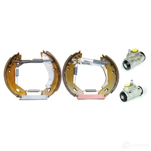 Барабанные тормозные колодки, комплект BREMBO 798693 R JA3GP k61036 8020584076132