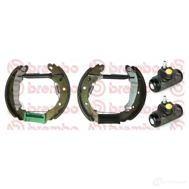 Барабанные тормозные колодки, комплект BREMBO k15001 CM Z21D 8020584077726 798551 изображение 0