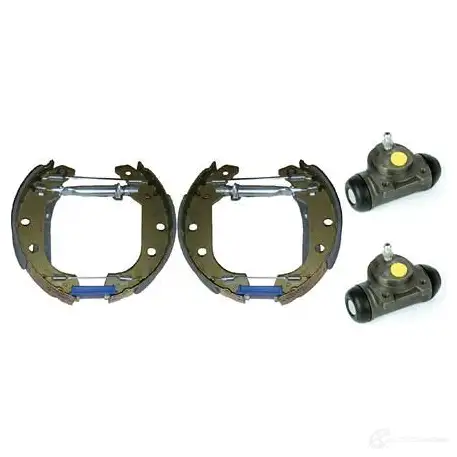 Барабанные тормозные колодки, комплект BREMBO 798713 k61062 8020584076330 MGP54 QJ изображение 0