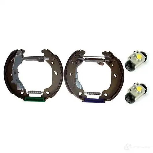 Барабанные тормозные колодки, комплект BREMBO FS1 B6Z k23048 8020584075388 798580