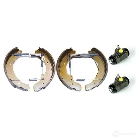 Барабанные тормозные колодки, комплект BREMBO 5 MUR4V 798744 8020584076606 k68021