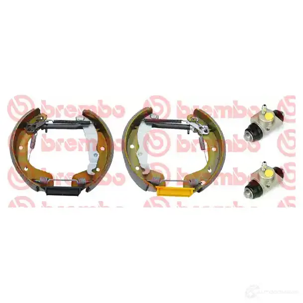 Барабанные тормозные колодки, комплект BREMBO k59050 8020584079157 N1L 661 798682 - Изображение 1