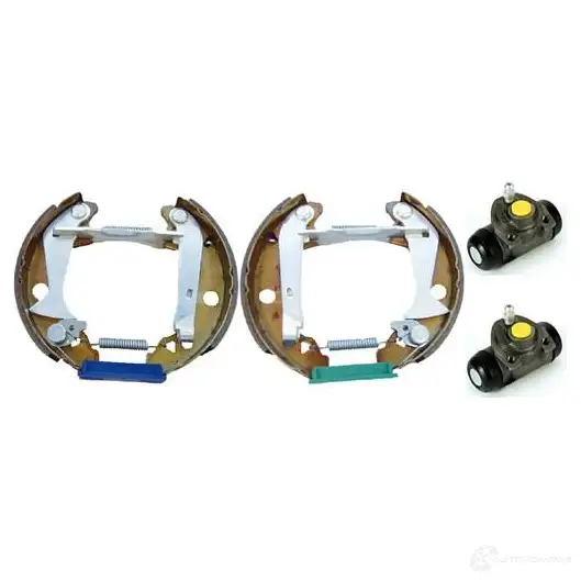 Барабанные тормозные колодки, комплект BREMBO k61027 M8 0QO 8020584076095 798689