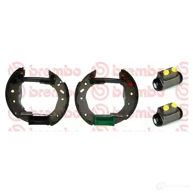 Барабанные тормозные колодки, комплект BREMBO k24054 798623 8020584077931 J7BBK F - Изображение 1