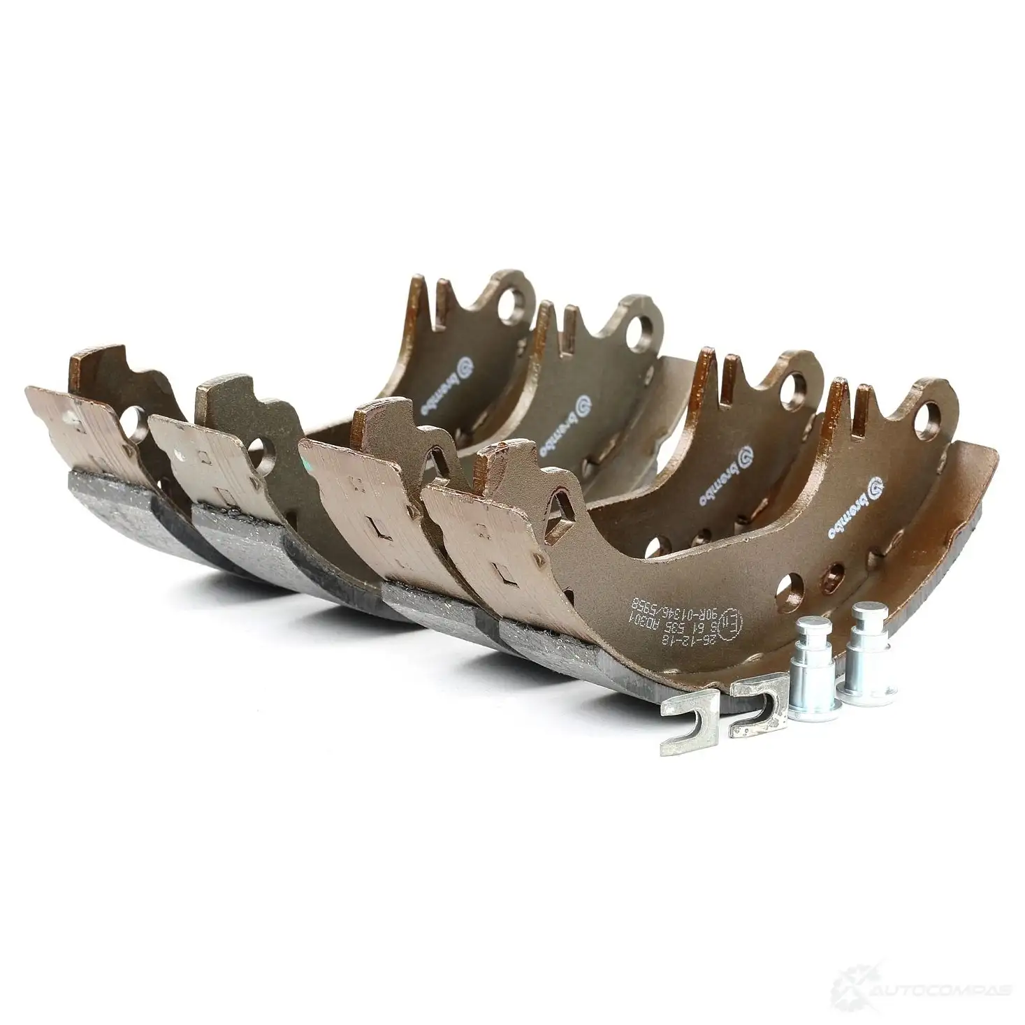 Барабанные тормозные колодки, комплект BREMBO 8432509643082 FW R3W s61535 801738 - Изображение 1