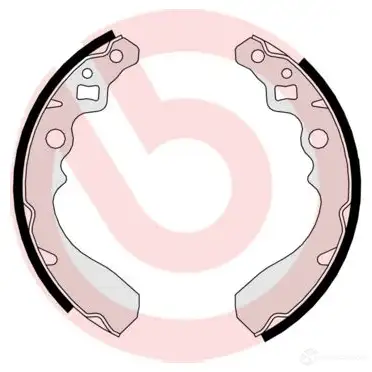 Барабанные тормозные колодки, комплект BREMBO UQ8 J0LH s16508 801410 8432509639979 изображение 0