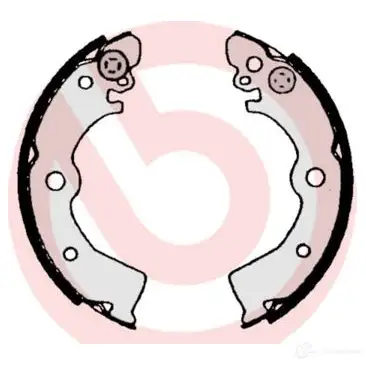 Барабанные тормозные колодки, комплект BREMBO s56506 801659 8432509642641 WGN0K XH изображение 1