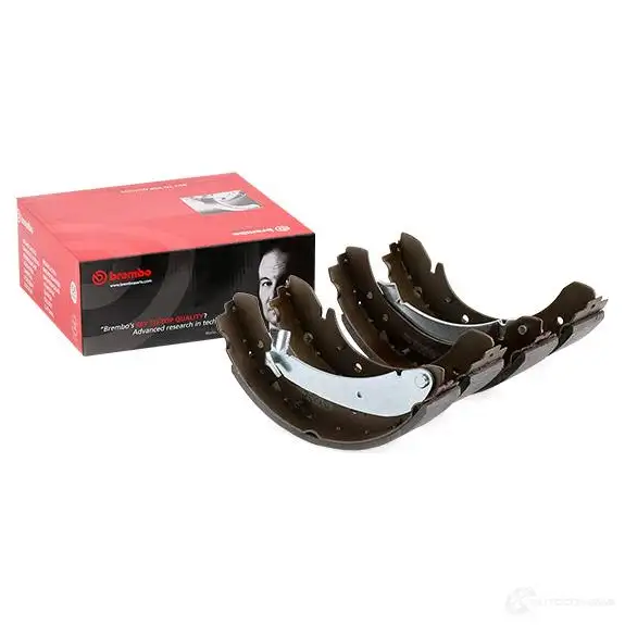 Барабанные тормозные колодки, комплект BREMBO 8432509640432 801433 s23516 HIG BBS - Изображение 1