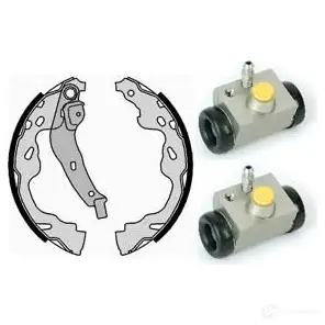 Барабанные тормозные колодки, комплект BREMBO h83013 8020584074442 798498 8ZX1 84