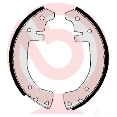 Барабанные тормозные колодки, комплект BREMBO A5GV 1 8432509643662 801750 s68501 - Изображение 1