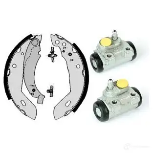 Барабанные тормозные колодки, комплект BREMBO 798462 U Y76Q h68049 8020584074053 изображение 0