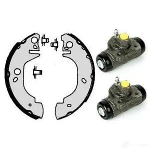 Барабанные тормозные колодки, комплект BREMBO h24036 798200 8020584071120 J0 B55