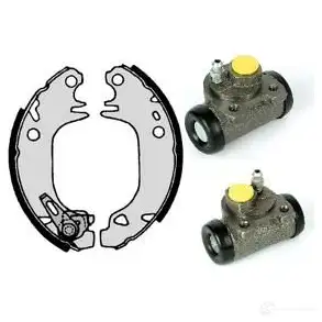 Барабанные тормозные колодки, комплект BREMBO 8020584073216 U62 LY2 h61046 798380