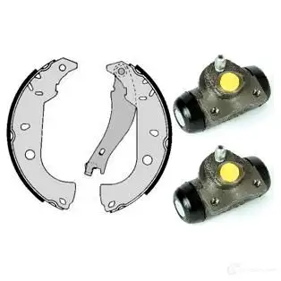 Барабанные тормозные колодки, комплект BREMBO h23026 V5N11J 0 8020584070406 798133