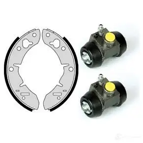 Барабанные тормозные колодки, комплект BREMBO h52001 8020584071885 1929 MS 798266 изображение 0