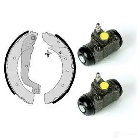 Барабанные тормозные колодки, комплект BREMBO 8020584073131 XDMT 9Y h61038 798373