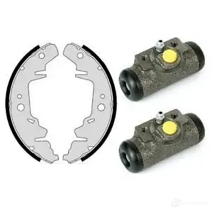 Барабанные тормозные колодки, комплект BREMBO h11001 NBNCB N 798107 8020584070116 изображение 0