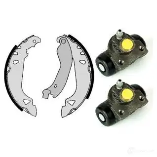 Барабанные тормозные колодки, комплект BREMBO 8020584070352 798128 h23021 ZUUA OW5