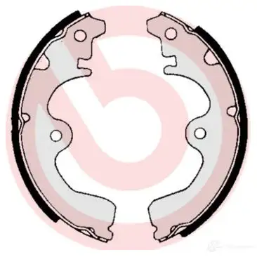 Барабанные тормозные колодки, комплект BREMBO 8432509644294 801832 s83519 1L RRNQU - Изображение 1