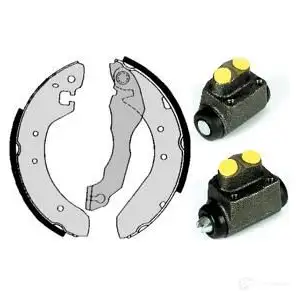 Барабанные тормозные колодки, комплект BREMBO h52005 HU7 3L7 798269 8020584071922