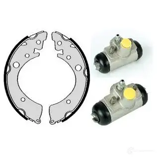 Барабанные тормозные колодки, комплект BREMBO Q4Q2 V h28004 798237 8020584071502 изображение 0