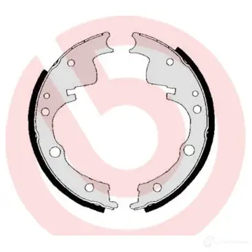 Барабанные тормозные колодки, комплект BREMBO 801886 8432509645246 sa4501 8XUJL K - Изображение 1