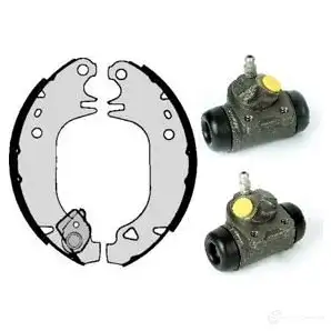 Барабанные тормозные колодки, комплект BREMBO JN0 2Z 8020584073834 h68027 798441
