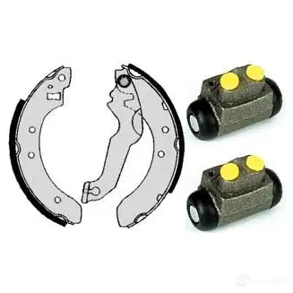 Барабанные тормозные колодки, комплект BREMBO h24008 798175 8020584070840 4 TI6I изображение 0