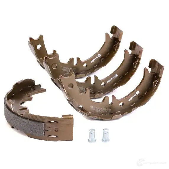 Тормозные колодки ручника, комплект BREMBO 801843 8432509644522 ZEWH 42O s83542 изображение 2