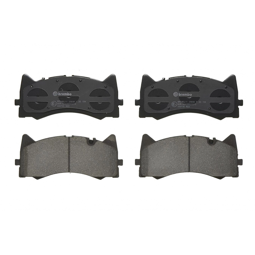 Тормозные колодки дисковые, комплект BREMBO AL FJE7 P 50 154 1439857909