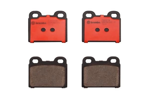 Тормозные колодки дисковые, комплект BREMBO 1439857998 P06001N Z 73OU изображение 1