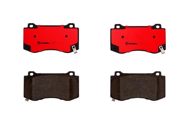 Тормозные колодки дисковые, комплект BREMBO RS12H0 4 1439858244 P11023N изображение 0